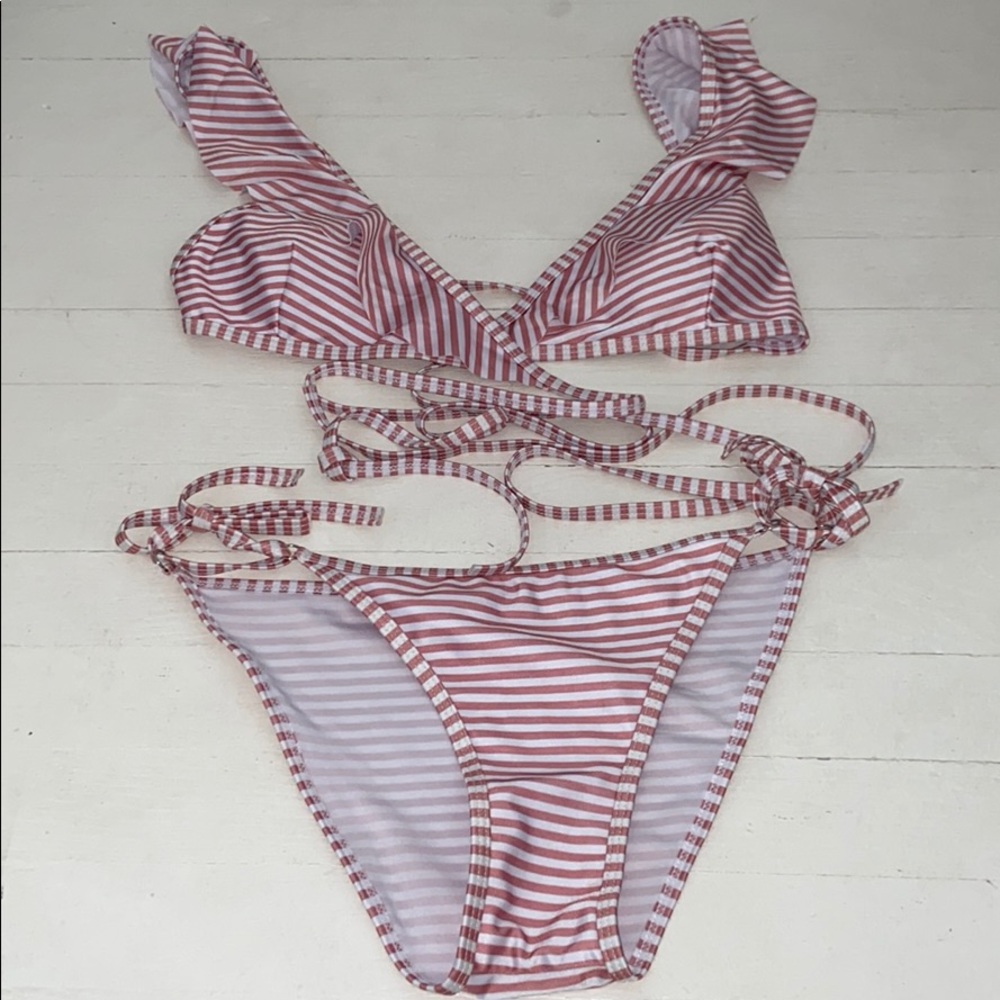Wrap Around Bikini Top with Adjustable Bottoms